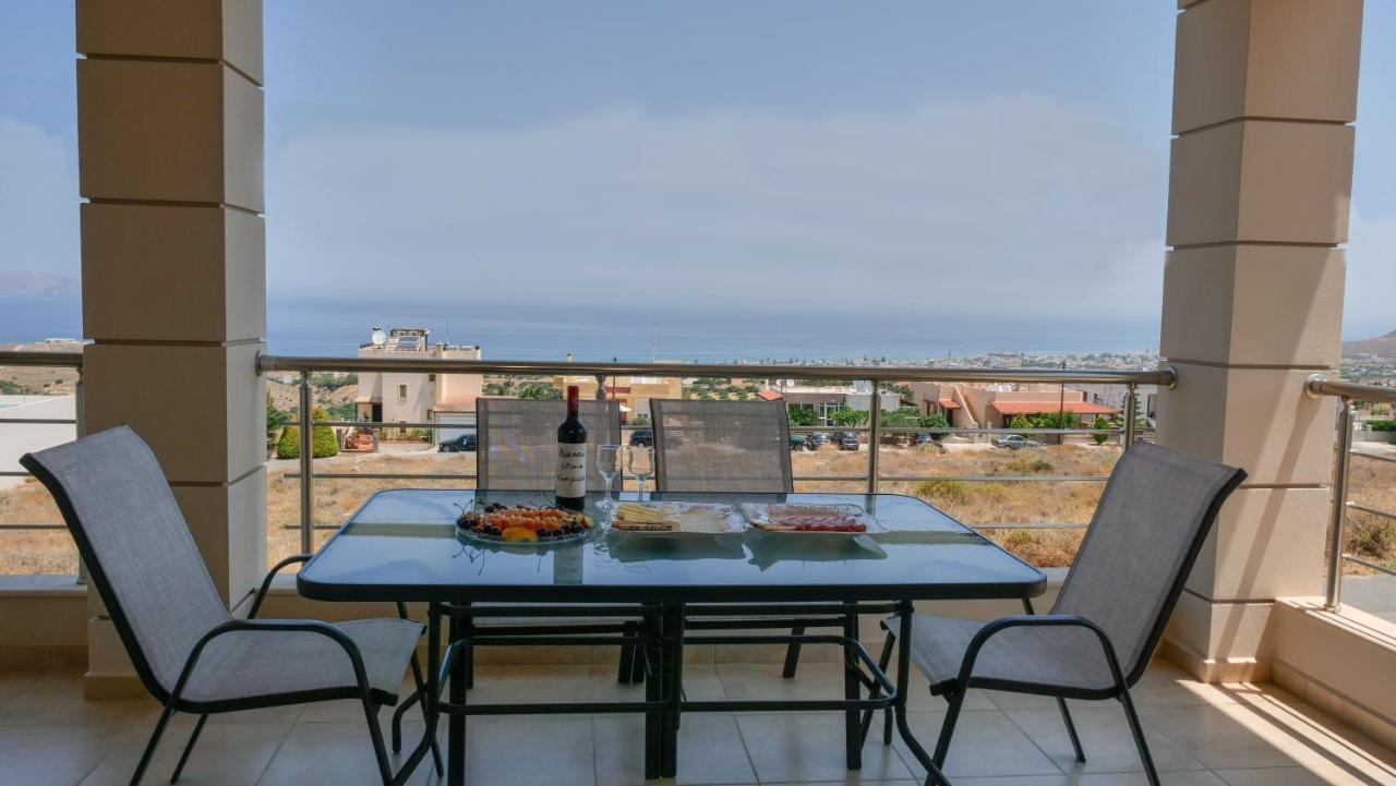 Appartement Azur Horizon Oceanview House à Kokkini Hani Extérieur photo