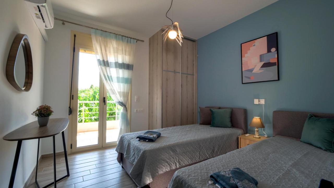 Appartement Azur Horizon Oceanview House à Kokkini Hani Extérieur photo